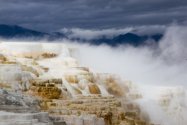 Mammoth Terraces, Yellowstone National park.