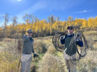 Lending a Hand: Fence Removal to Benefit Wildlife